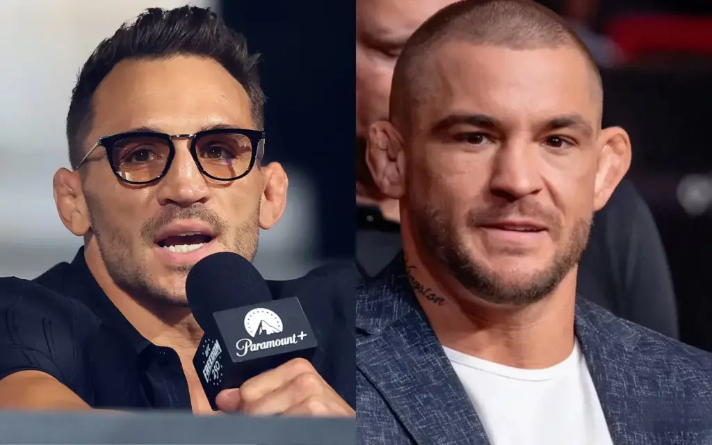 Dustin Poirier suggests Michael Chandler retire: 'What are we doing?'